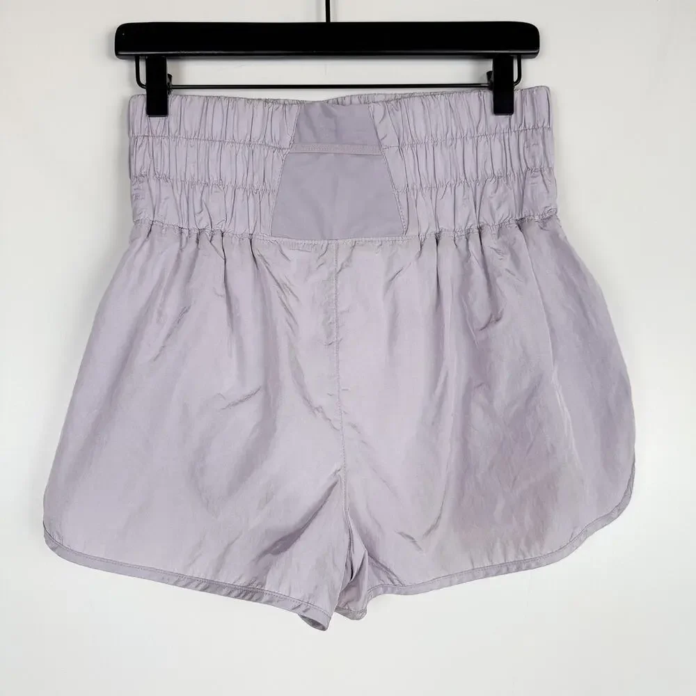 Free People FP Movement The Way Home Athletic Shorts Purple - L